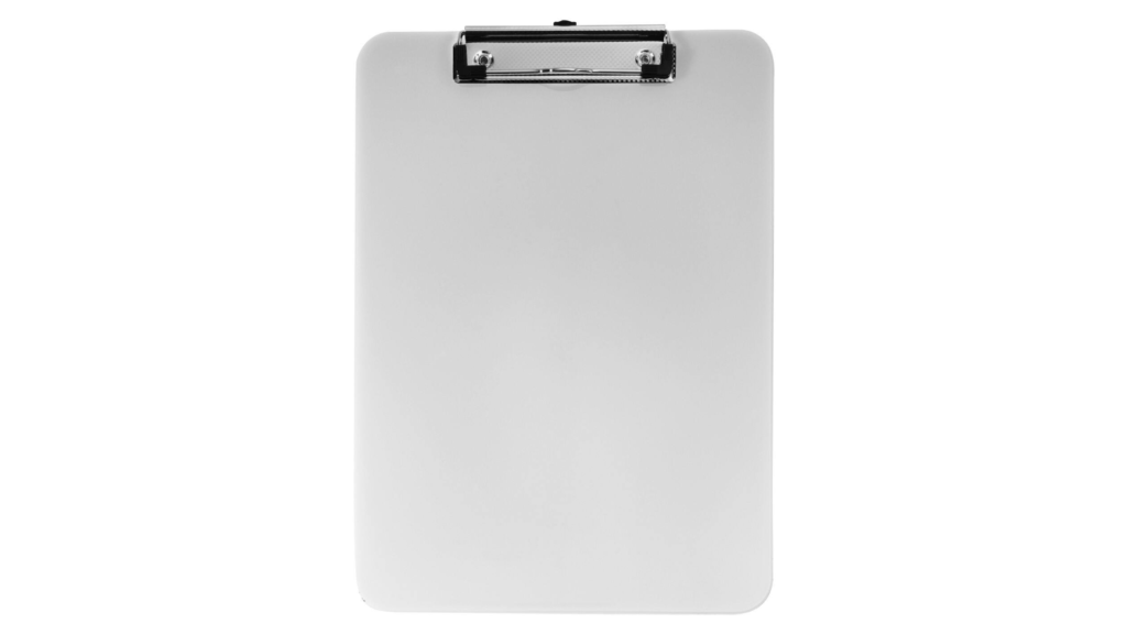 Office Depot Clipboard Transparent 23.5 x 34 cm Complete Supplies