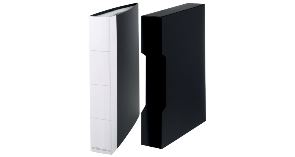 Office Depot Display Book A4 Black 80 Pockets Complete Supplies